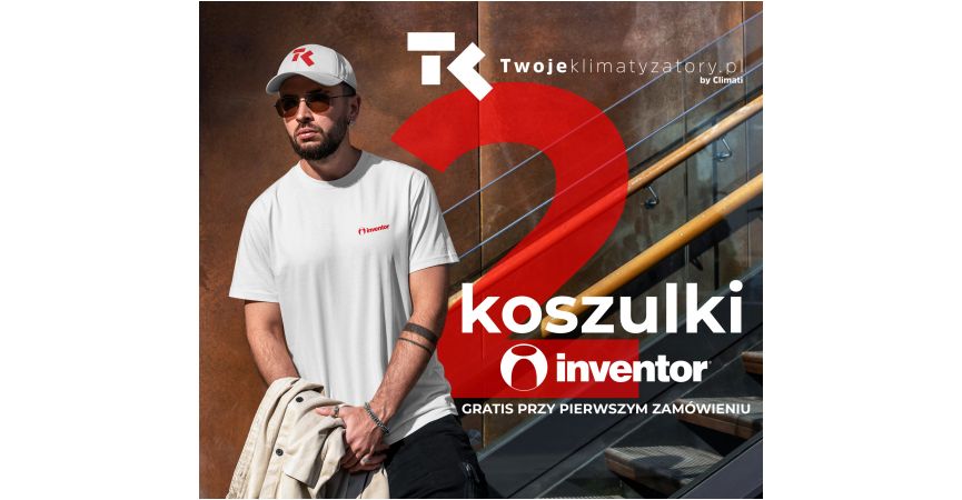 Prezent na start – 2 koszulki Inventor GRATIS!